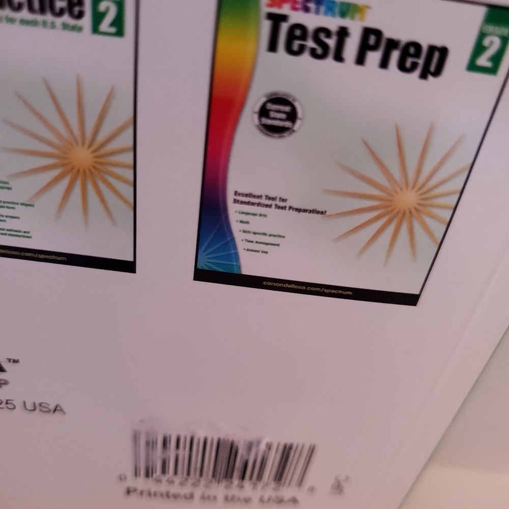 Spectrum Test Prep Grade 2 - Picture 3 of 7